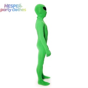HESPER Disfraz de Extraterrestre Verde de Seda para Niños, Conjunto de Disfraz de ET para Espectáculos, Venta Caliente Transfronteriza - Product Image 1