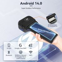 Terminal POS Android Z93-1 con Pantalla Táctil de 80 mm, Android 14.0, Lector de Huellas Dactilares, Impresora de 80 mm, Sistemas de Punto de Venta