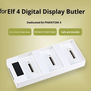 Cargador para 4 baterías con pantalla digital, diseño seguro de plástico para 4 / para Air - Product Image 2