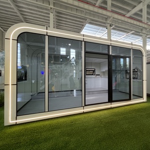 Cabanes préfabriquées modernes pour <span class=keywords><strong>vergers</strong></span> de pommes : Cabanes modulaires portables, idéales pour les zones de camping et comme maisons d'hôtes. - Product Image 3