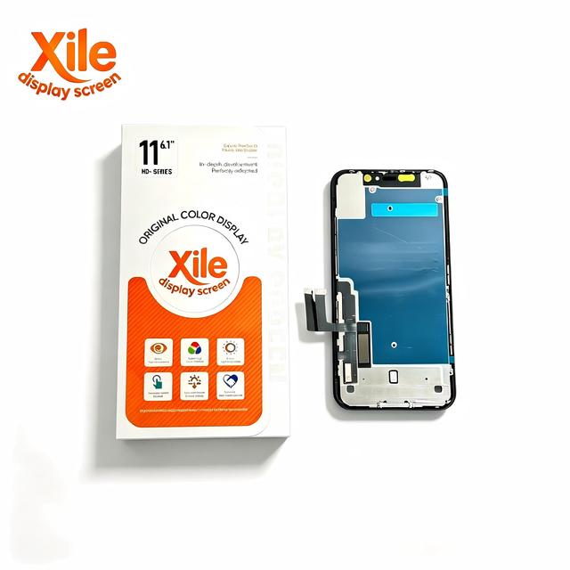 Wholesale HD + A-Si In-cell LCD Display Screen Assembly for iPhone 11 Replacement, 1-year Warranty, in Stock