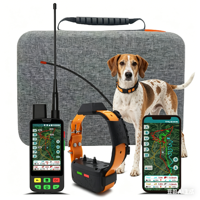 Collier GPS pour animaux de compagnie ESEEK, navigateur Beidou, tracker de santé, 6400 mAh, endurance, étanche IP68, coque métallique nano-revêtement