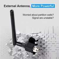 Carte réseau USB sans fil 802.11N populaire, adaptateur d'antenne Wifi USB pour récepteur satellite/décodeur