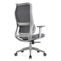 Chaise de bureau exécutive moderne de qualité PDG, design ergonomique de luxe, soutien lombaire réglable, base pivotante pour les dirigeants d'entreprise