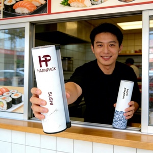 High Quality Sushi Push pop Paper Tube Custom Design <b>Container</b> Cylinder Push up Packaging Food Grade <b>Container</b> - Product Image 4