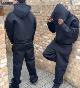 Wholesale Clothing Manufacturers Custom Hoodies and Sweatpants <b>Set</b> Fashionable Long Pants 2-Piece Men Hoodie <b>Set</b> - Product Image 1