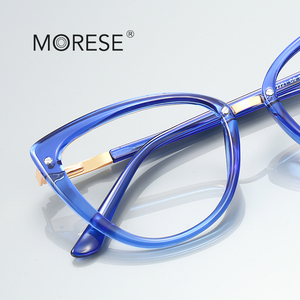 <span class=keywords><strong>Gafas</strong></span> <span class=keywords><strong>de</strong></span> Prescripción MORESE Tr90 para <span class=keywords><strong>Mujer</strong></span>, Modelo 2221, Montura <span class=keywords><strong>de</strong></span> Ojo <span class=keywords><strong>de</strong></span> Gato, Cómodas y Elegantes - Product Image 2