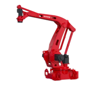 120公斤2500毫米工作半径4轴重型码垛工业机器人，用于纸箱袋堆叠