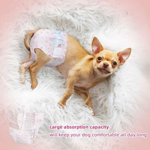 Coussinets absorbants économiques pour animaux de compagnie, taille XXS, pour animaux femelles, pour l'incontinence - Product Image 5