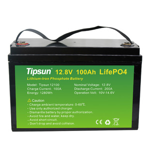 Batería LiFePO4 de 12v 24v 36v 48v 20ah 40ah 50ah 60ah 100ah, Batería de Iones de Litio de Ciclo Profundo - Product Image 4