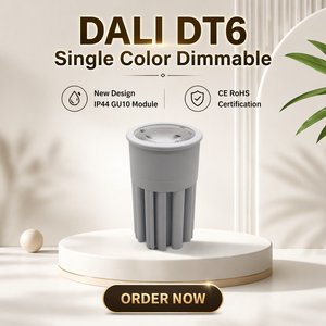 Módulo LED GU10 de un Solo Color OEM ODM DALI DT6, Diseño Patentado, IP44, 10W, Downlight GU10 Antideslumbrante, Venta Directa de Fábrica, Buena Calidad - Product Image 1