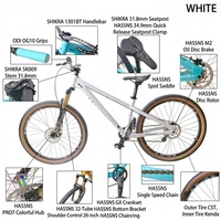 Vélo tout-terrain en alliage d'aluminium, directement de l'usine, 26*15,5 pouces, vitesse unique, frein à disque mécanique, VTT