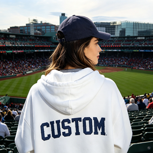 Sweat-shirt à capuche oversize pour femme, style hip-hop, confortable, doux, à porter au quotidien, inspiré de <span class=keywords><strong>Trapstar</strong></span>, imprimé personnalisé avec strass - Product Image 2