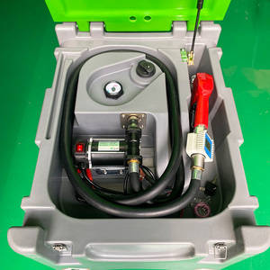 Conteneur de stockage en polyéthylène de haute qualité, mobile, 200 litres, réservoir de carburant diesel avec pompe diesel 12V <span class=keywords><strong>et</strong></span> compteur de carburant - Product Image 2