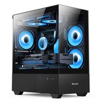 G45 Ordinateur de bureau E5 2673 V3 16GB DDR4 500GB SSD RX580 8GB Twelve Core Win-11 PC Ordinateur de bureau Gaming Pc Gamer