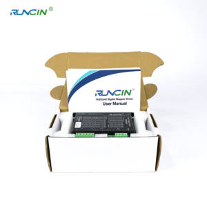 Runcin nuovo motore 2 fasi <span class=keywords><strong>Nema</strong></span> <span class=keywords><strong>23</strong></span> <span class=keywords><strong>Stepper</strong></span> 56mm 1Nm 142Oz.in 4.2A ibrido digitale <span class=keywords><strong>Stepper</strong></span> Driver Kit di tensione CC per macchine Cnc - Product Image 3