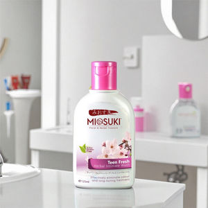 Miosuki สมุนไพรสำหรับผู้หญิงน้ำยาล้างกำจัดกลิ่นใช้แล้วทิ้งสำหรับวัยรุ่นน้ำยาทำความสะอาดอ่อนโยนสุขอนามัยที่ต้องการความสดชื่นจากธรรมชาติ - Product Image 1