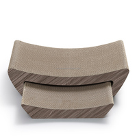 Meubles Protection Durable Carton 2-en-1 Chat Scratcher Conseil Chat Salon Lit Canapé Scratcher