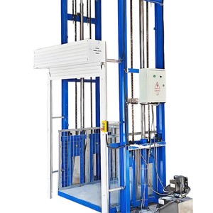 ลิฟท์ขนส่งสินค้าแบบรางไฮดรอลิกไฟฟ้า Niu Li ผลิตตามสั่งสำหรับงานซ่อมแซมโรงงานและงานก่อสร้าง - Product Image 1