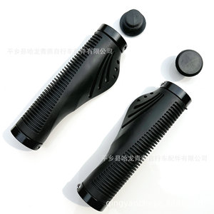 Poignées de guidon de vélo 22,2 mm noires antidérapantes pour VTT - Product Image 4