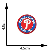 Petit patch brodé personnalisé de 4,5 à 5,5 cm avec logo, pour le sport, à thermocoller, football américain, baseball
