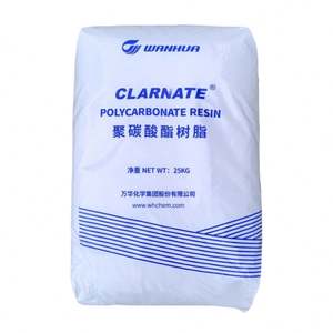 Résine PC transparente résistante aux UV SY Wanhua A1073 MFR 7g/10min UL94 V-2 pour pièces automobiles, appareils électroménagers, luminaires - Product Image 1