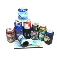 Prix de gros – Protège-bouteille de bière personnalisé – Refroidisseur de canettes en acier inoxydable par sublimation – Protège-canettes de bière en néoprène
