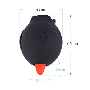 Potente estimulador de clítoris, la lengua lamiendo, aplicación de pezón <span class=keywords><strong>Oral</strong></span>, <span class=keywords><strong>consolador</strong></span> remoto inalámbrico, vibrador rosa para mujeres, Juguetes sexuales para adultos - Product Image 6