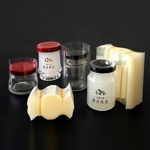 Pvc गर्मी पारदर्शी प्लास्टिक पॉलीथीन शंक रैप फिल्म मुद्रित गर्मी सिकुंक सील कर डिब्बे के जार के लिए - Product Image 5