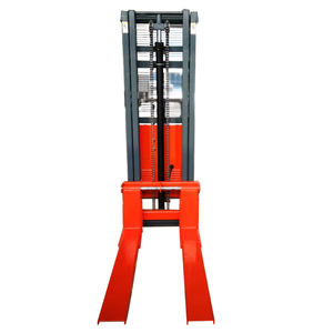 Yarı elektrikli forklift kamyon 1.5 ton hidrolik walkie elektrikli palet istifleyici - Product Image 5