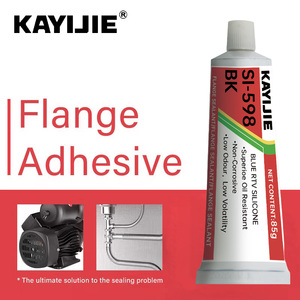 KAYIJIE SI 598BK <span class=keywords><strong>Meilleur</strong></span> mastic silicone noir imperméable pour toitures métalliques, travaux de menuiserie et applications structurelles de transport - Product Image 4