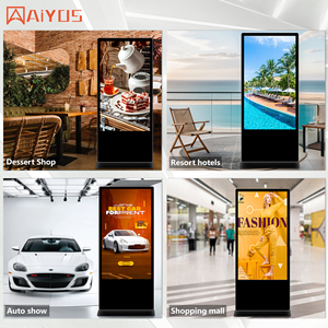 AIYOS WIFI Écran LCD Totem Kiosques Joueur de publicité d'intérieur Signalisation numérique et affichage au sol - Product Image 4