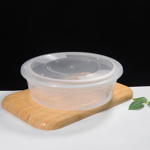 Conteneur Rond en <span class=keywords><strong>PP</strong></span> de Qualité Alimentaire Épaissi, Inodore, Grande Capacité, Anti-Fuite, Bol à Emporter pour Fruits, Poulet Frit, Impression Personnalisée - Product Image 6