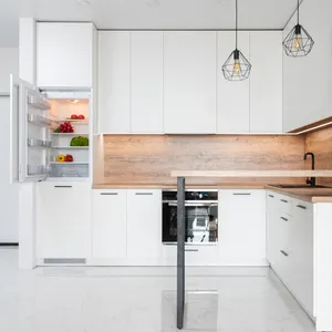 modern style smart electric american style fiber kitchen cabinets door counter top with cabinet