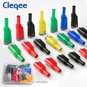 Cleqee P3005 Hochwertiges Schweißen/Baugruppe <span class=keywords><strong>4mm</strong></span> Stapels icherheit Bananen <span class=keywords><strong>stecker</strong></span> Schweiß freier Multimeter-Anschluss - Product Image 2