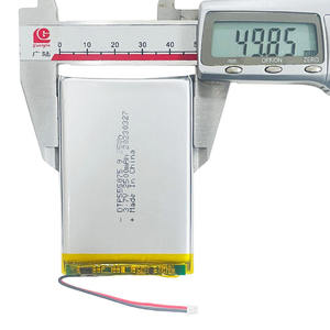 Más de 1000 modelos, 700 en stock, contáctenos. Control de calidad estricto. Batería de iones de litio de 555075 2500mAh 3.7V. Venta directa de fábrica. OEM Original. - Product Image 2