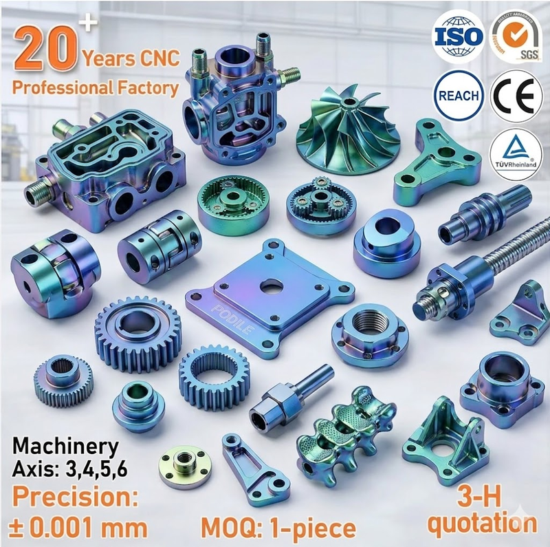 High Precision CNC Machining Aluminum Parts