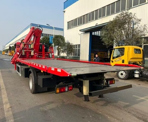 Remolque de Plataforma Isuzu de 5 Toneladas con Grúa - Vehículo de <span class=keywords><strong>Asistencia</strong></span> <span class=keywords><strong>en</strong></span> <span class=keywords><strong>Carretera</strong></span>/Rescate de Vehículos - Product Image 3