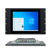 Panel PC Industrial de 15 Pulgadas, Intel I3-8145U, Sin Ventilador, Pantalla Táctil PCAP, IP66, Computadora HMI para Sistemas de Control de Automatización Industrial
