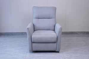 เก้าอี้โซฟาเดี่ยวอเนกประสงค์แบบสบายๆห้องนั่งเล่นแบบโมเดิร์นชุดเต็มเบาะผ้าไฟฟ้า - Product Image 2