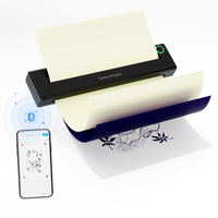 2025 Printer A4 Printer tato termal Mini portabel Bt Usb Printer tato penyalin termal baterai nirkabel Printer stensil tato