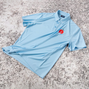 เสื้อกีฬาแบบสั้นสำหรับโปโลแห้งเร็วผ้าน้ำหนักเบามีความยืดหยุ่นสูงเสื้อสวิงกอล์ฟแบบถักทำจากผ้าไหมที่แย่ที่สุด - Product Image 2
