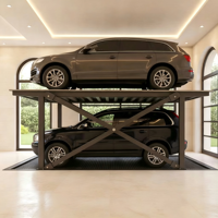 Lève-voiture à ciseaux hydraulique 3,5-8 tonnes, certification CE, lève-voiture à ciseaux à levée complète pour garage privé