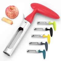 NIEUW Apple Core Cutter roestvrijstalen mes Corers Fruit Slicer Multifunctioneel snijden van groenten Peer Core verwijderd keukengereedschap