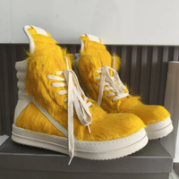 Mocassins unisexes en cuir véritable de haute qualité, style sportif décontracté, à enfiler, plateforme, automne-printemps, souples et légers pour la marche