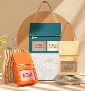 Ensemble de serviettes en tissu uni à séchage rapide en gros : personnalisation, service d'échantillons, styles et matériaux variés, emballage en boîte cadeau - Product Image 1