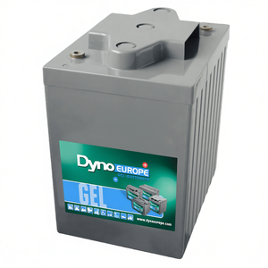 Batería de gel Dyno Europe 6V 220Ah C20 de ciclo profundo para energía solar y respaldo - Product Image 3