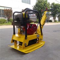 Compacteur à plaque vibrante, machine de compactage, moteur Honda 5,5 CV, haute efficacité, compacteur de construction routière, vente rapide