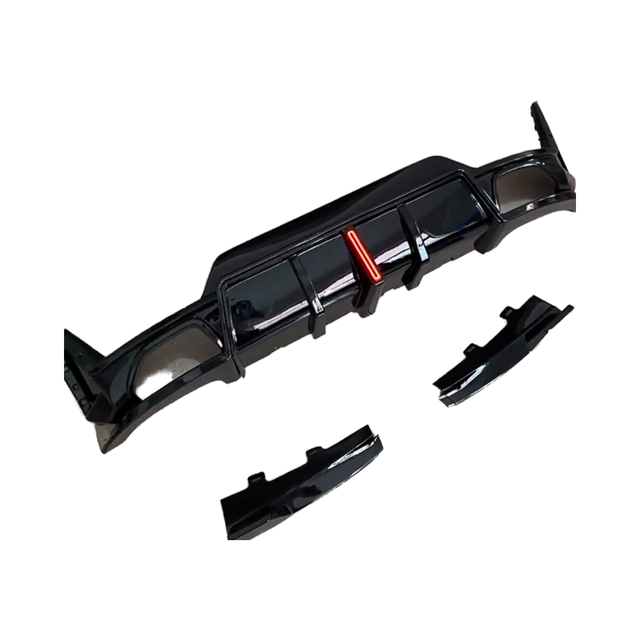 SIRU High Quality G20 3 Rear Diffuser for BMW 3 Series 2023 BRIGHT BLACK