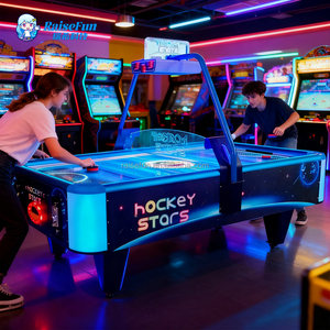 Trong nhà không khí khúc côn cầu Arcade bảng trò chơi máy LED thương mại không khí khúc côn cầu bảng Arcade trò chơi máy đồng xu Redemption Hockey bảng - Product Image 4